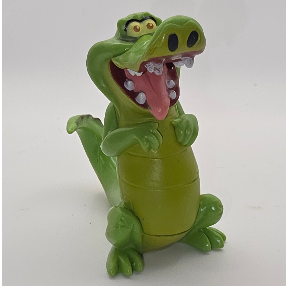 Disney PVC Figurine OS Green Fair Tick-Tock Crocodile Peter Pan